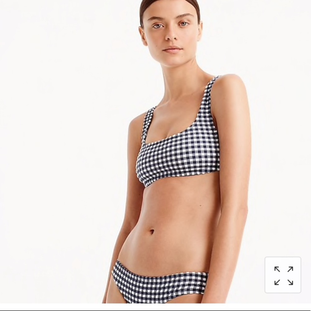 Gingham bikini size S